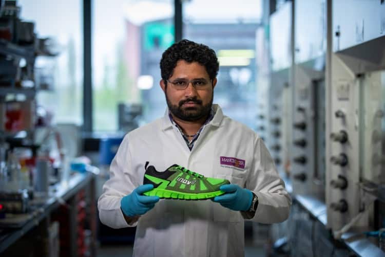 University Manchester collaborated with Inov-8 Graphene Shoes